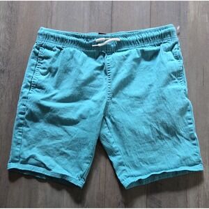 Red Rhino Turquoise Blue Canvas Shorts Men L